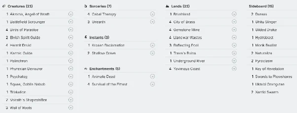 My list